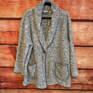 Soft Surroundings Fleece Oversized Jacket Cardigan